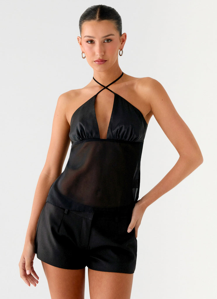 Ellyse Top - Black
