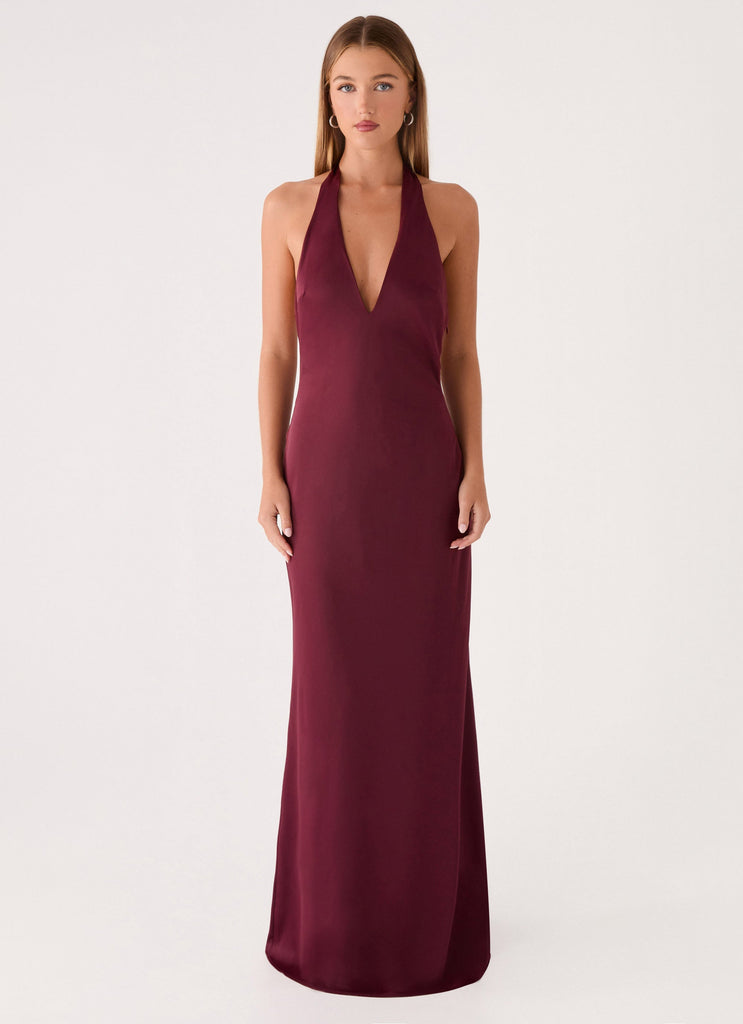 Eloise Maxi Dress - Plum