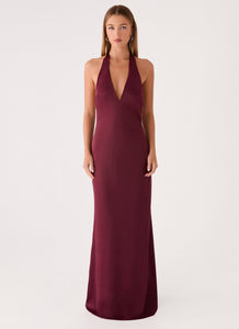 Eloise Maxi Dress - Plum