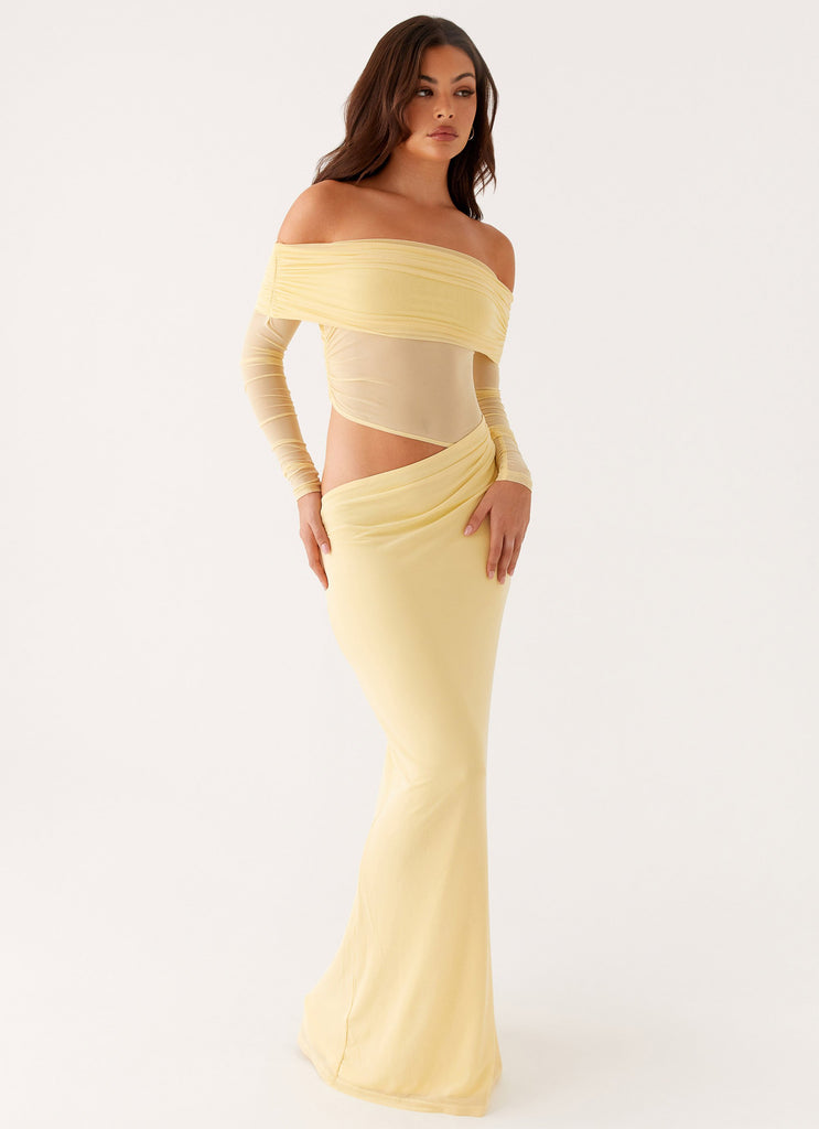 Emery Maxi Dress - Yellow