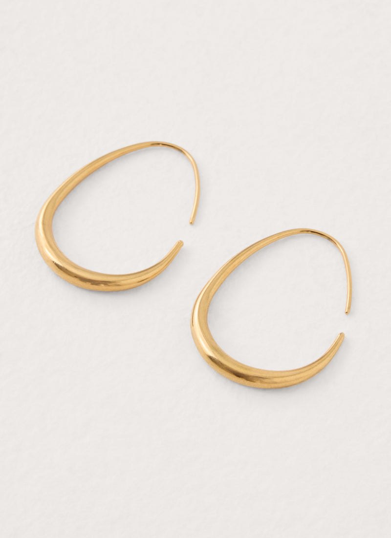 Evy Hoop Earrings - Gold