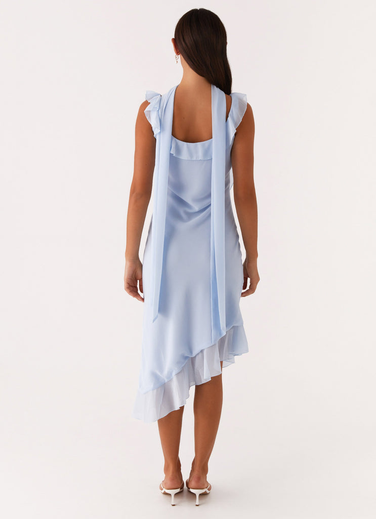 Fariday Midi Dress - Blue