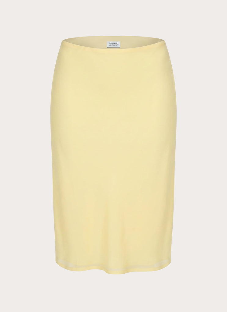 Fayloria Midi Skirt - Lemon