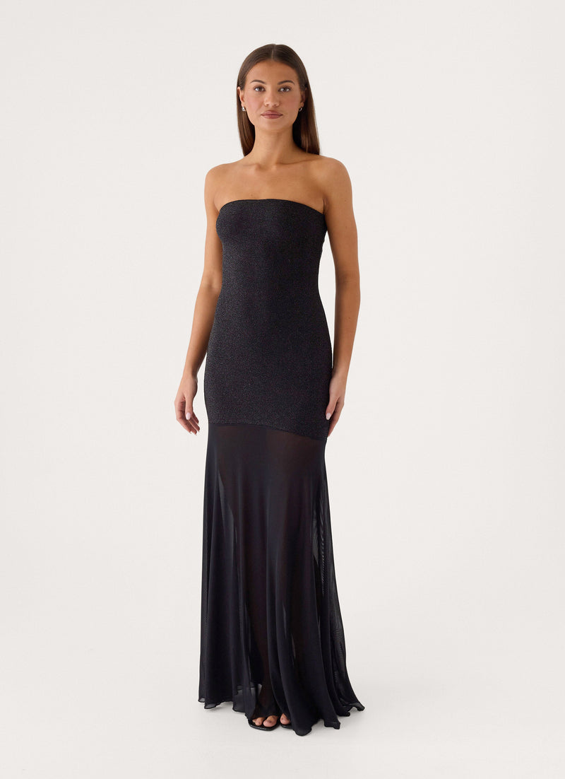 Fever Index Maxi Dress - Black