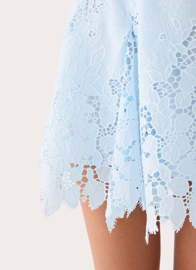 Florine Mini Dress - Blue