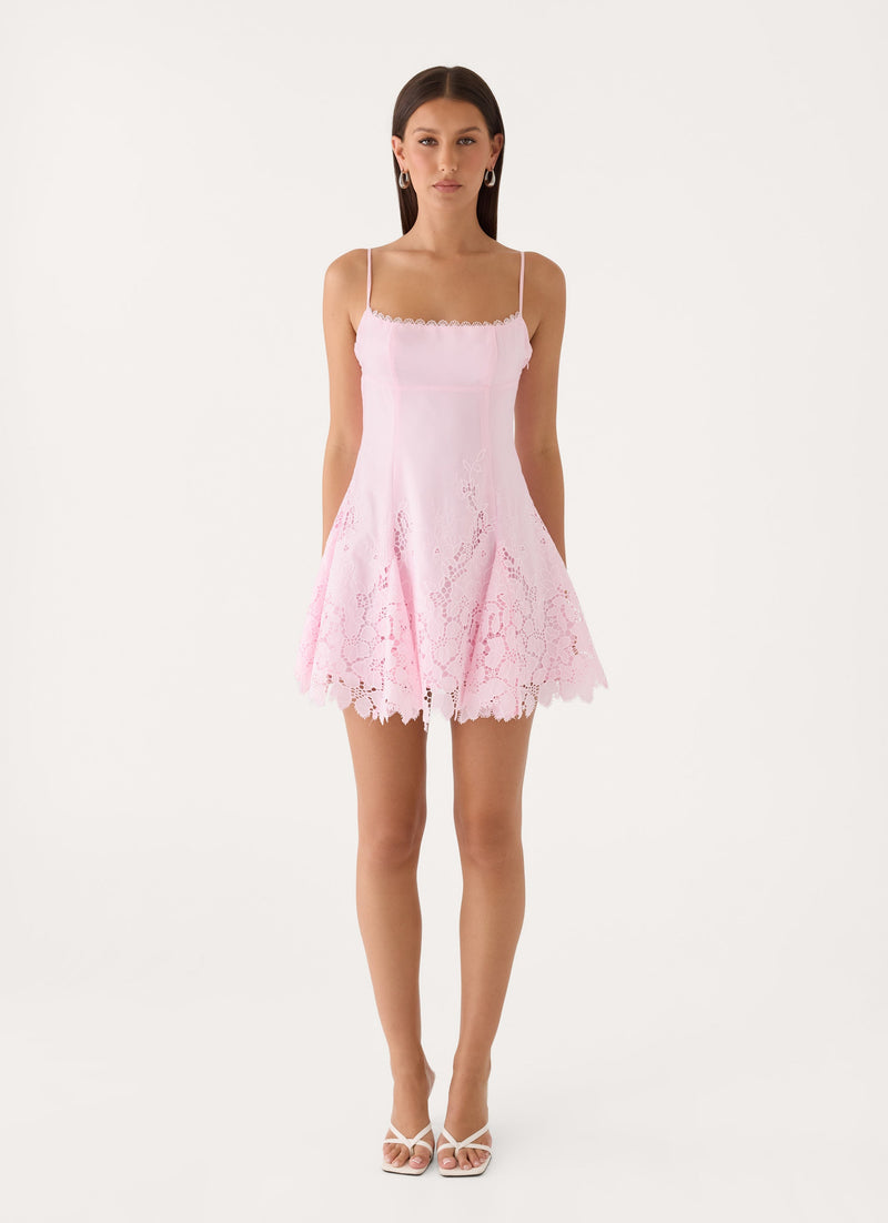 Florine Mini Dress - Pink