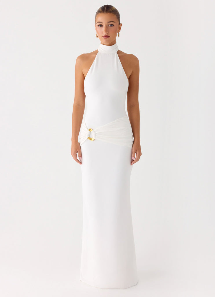 Forever Radiant Maxi Dress - White