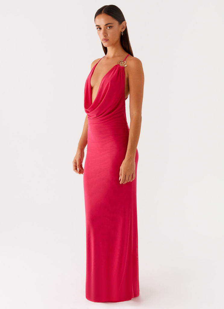 hot pink dress canada Hot Pink Prom Dresses