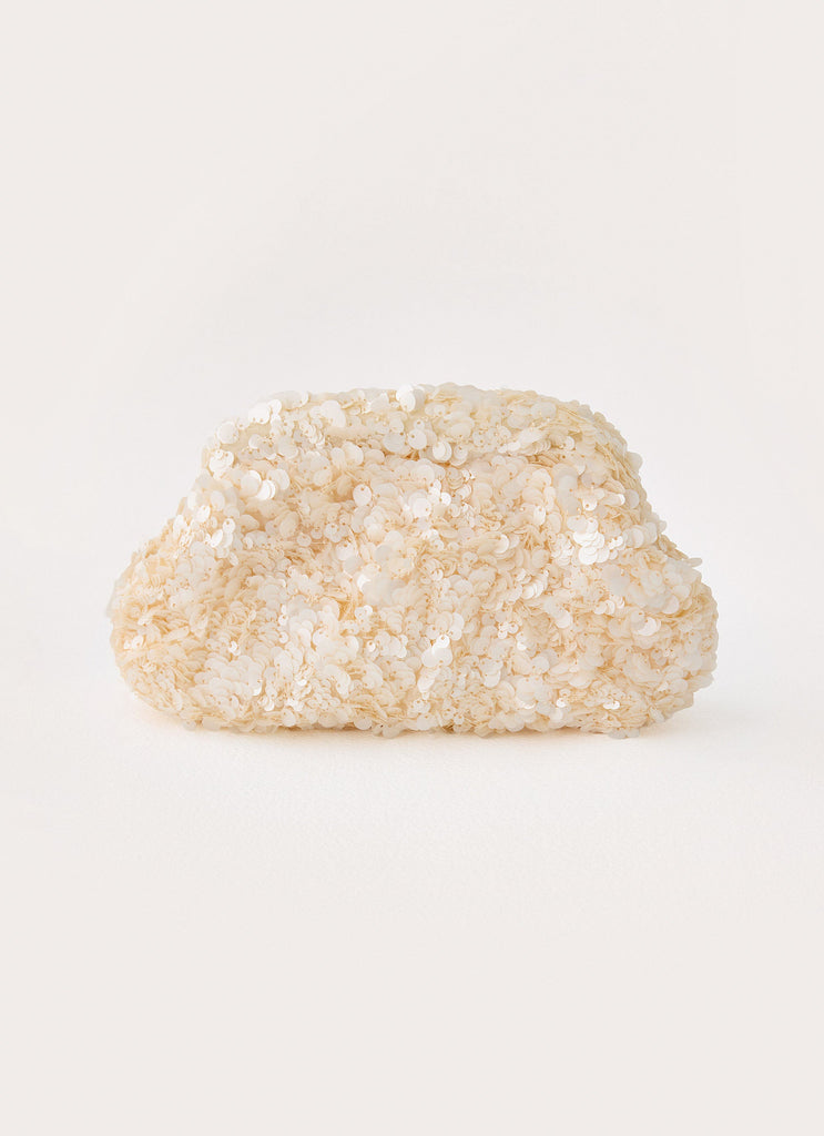 Genevieve Clutch Bag - Ivory