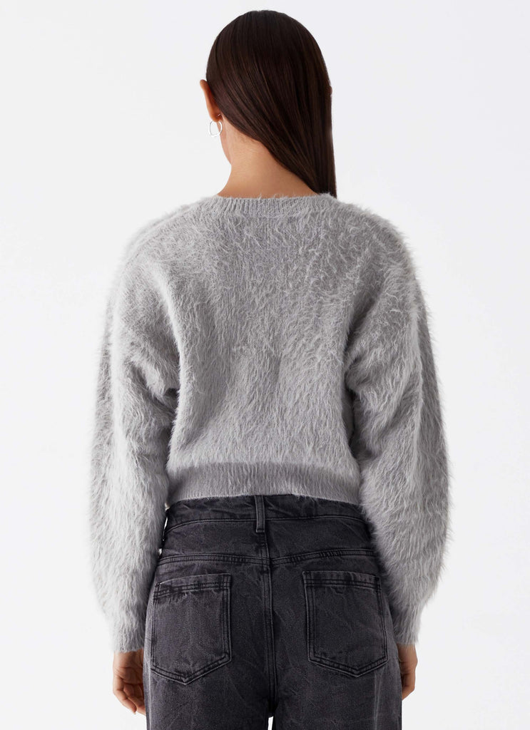 Greenwich Sweater - Grey Marle