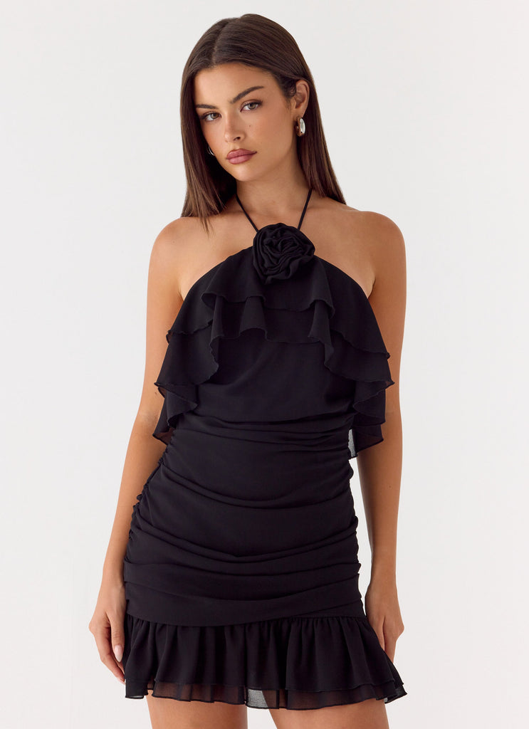 Haille Mini Dress - Black