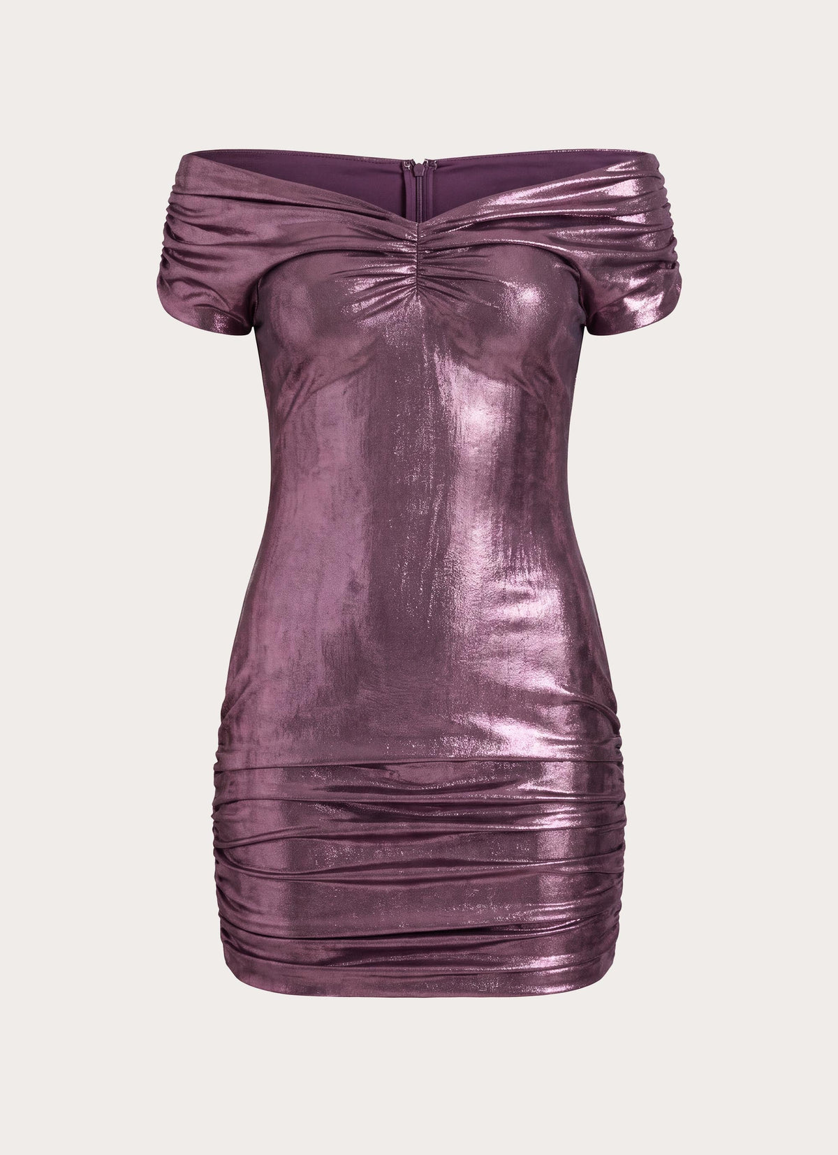 Halo Heat Mini Dress - Purple