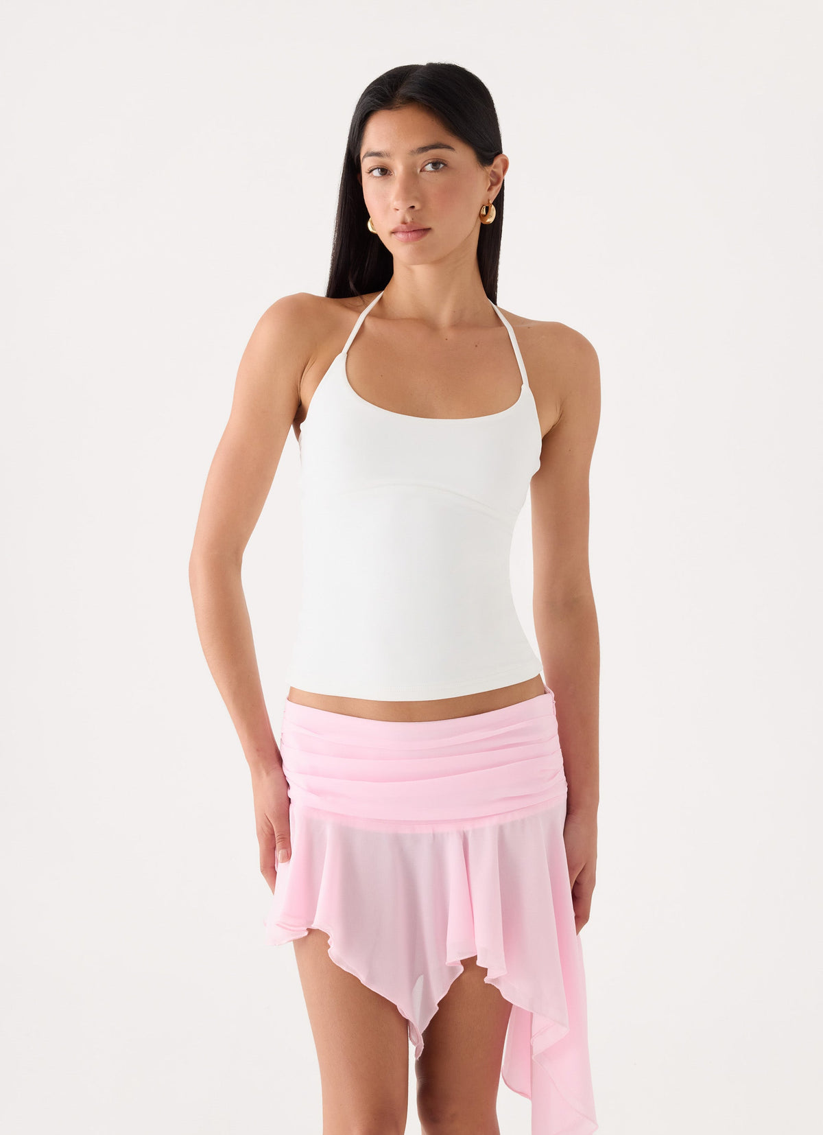 Halstana Mini Skirt - Pink
