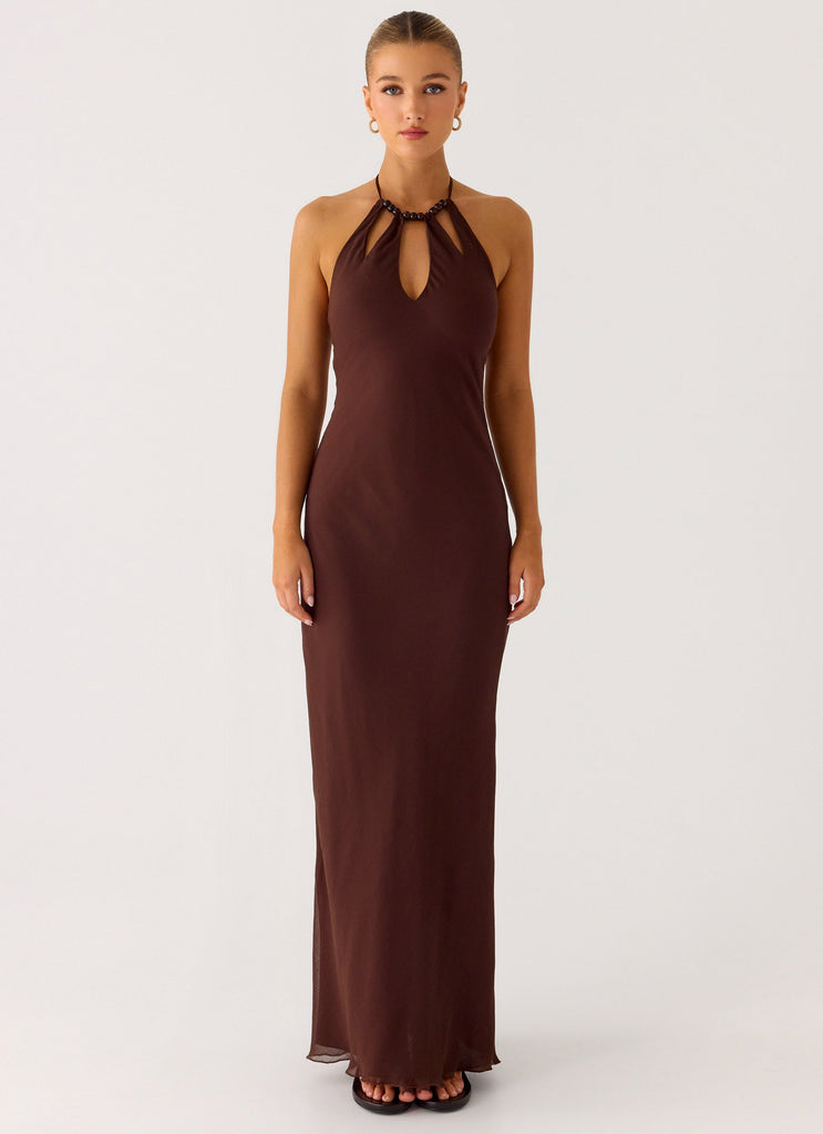 Brown Maxi Dresses