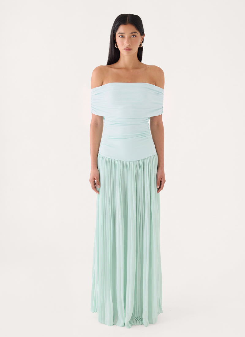 Harvest Sky Maxi Dress - Mint