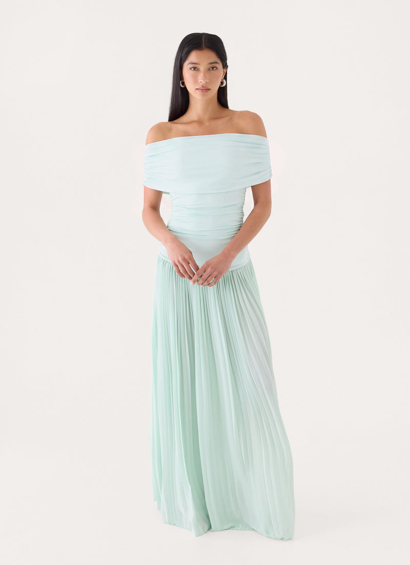Harvest Sky Maxi Dress - Mint
