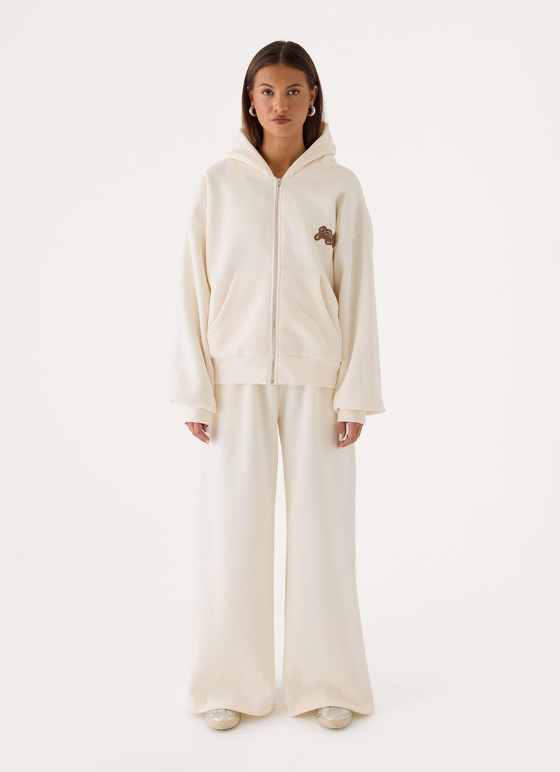 Hey Sister Hoodie - Cream