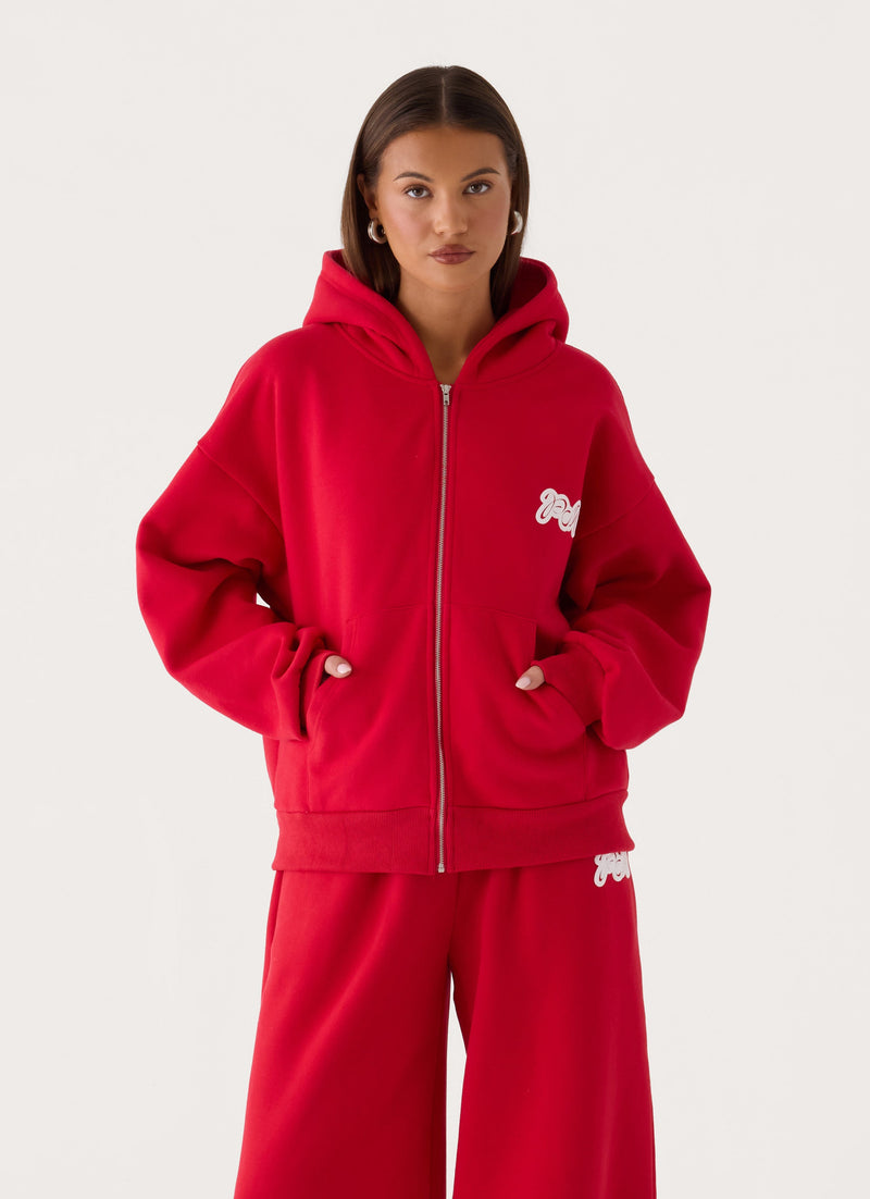 Hey Sister Hoodie - Red