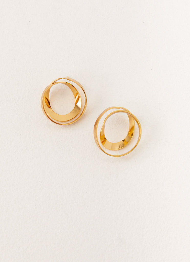 Hopeful Earrings - Gold