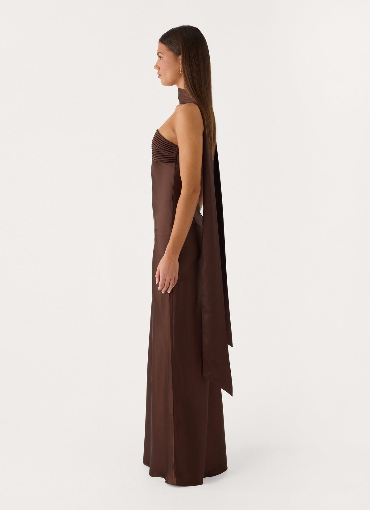 Hush Maxi Dress - Chocolate