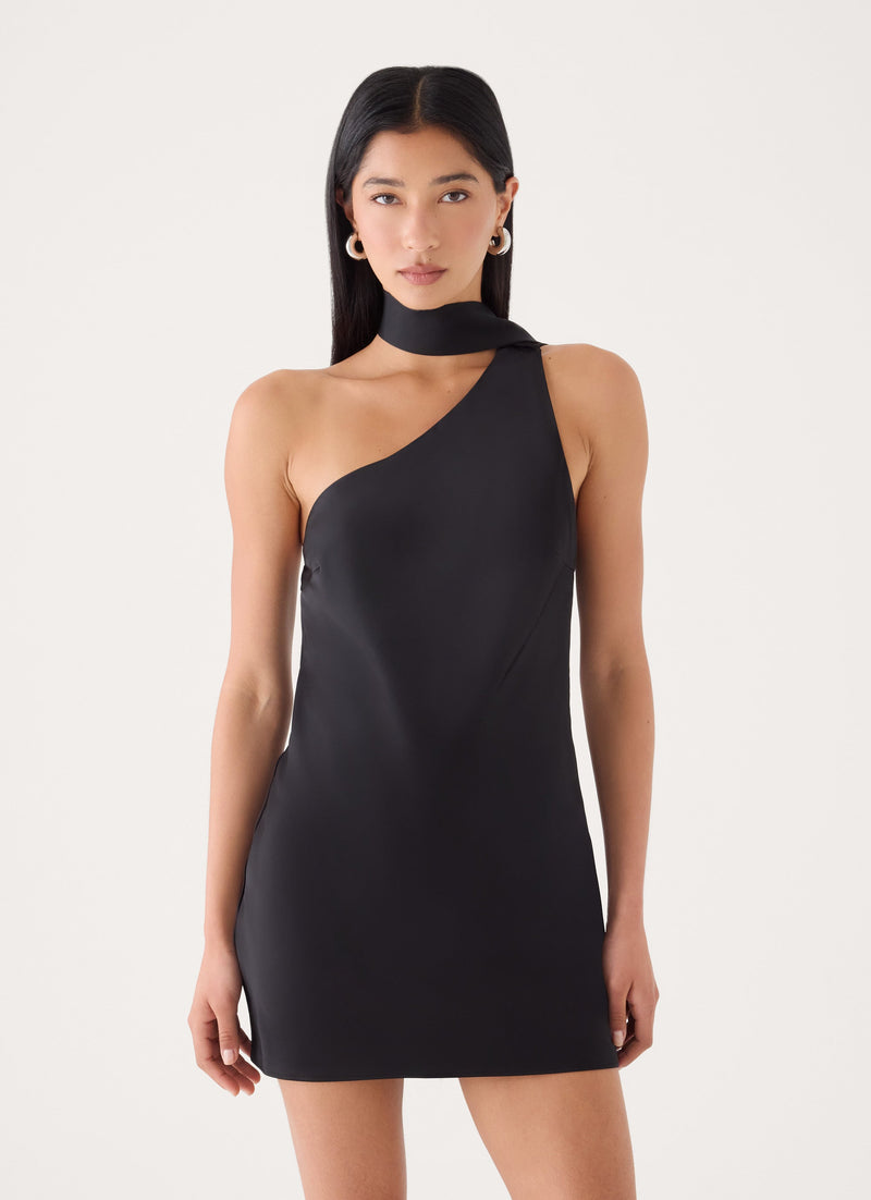 In The End Mini Dress - Black