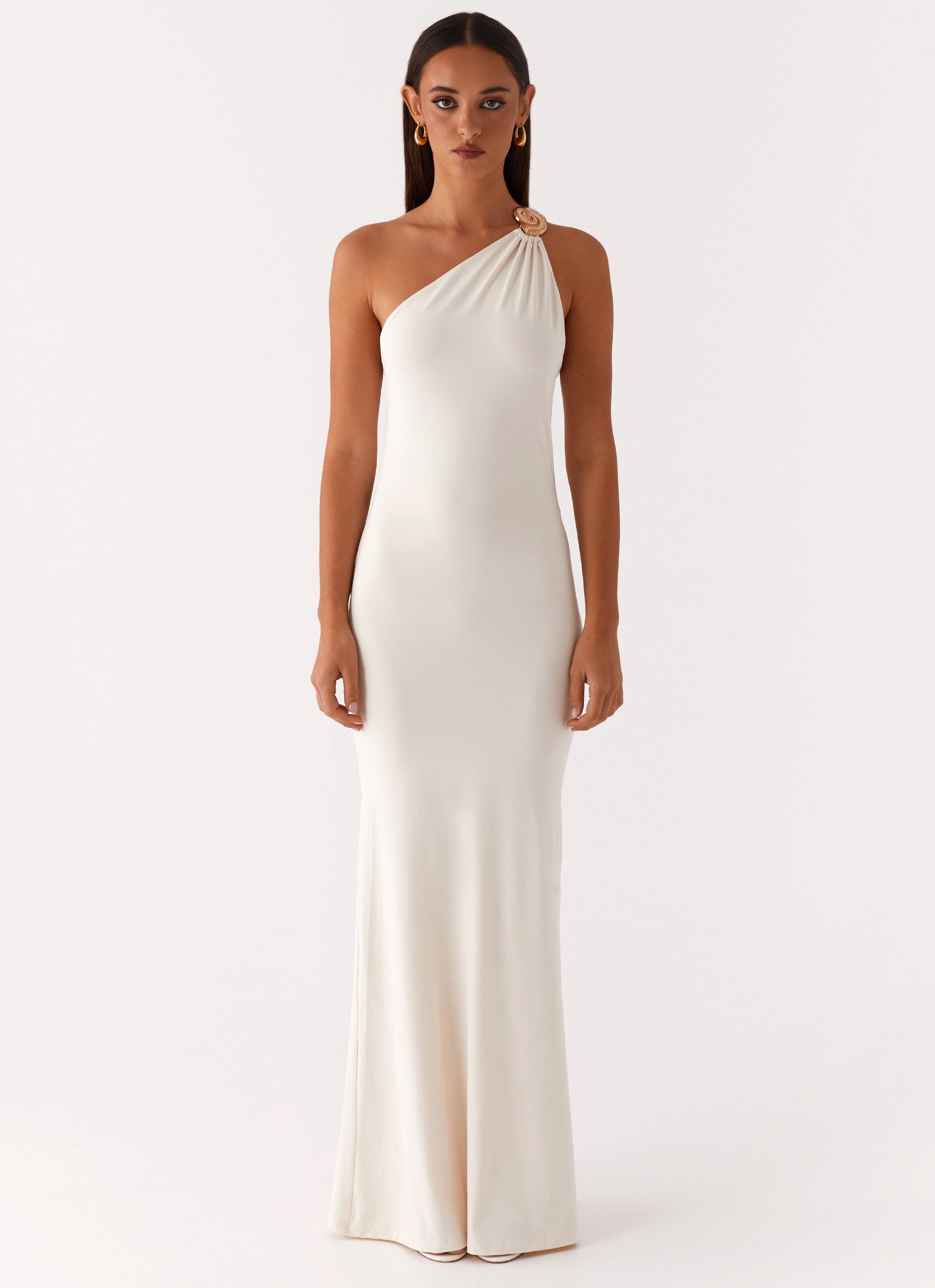 Infinity Maxi Dress Ivory Peppermayo Canada