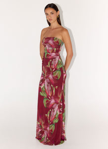 Iroha Strapless Maxi Dress - Cuba Cuba