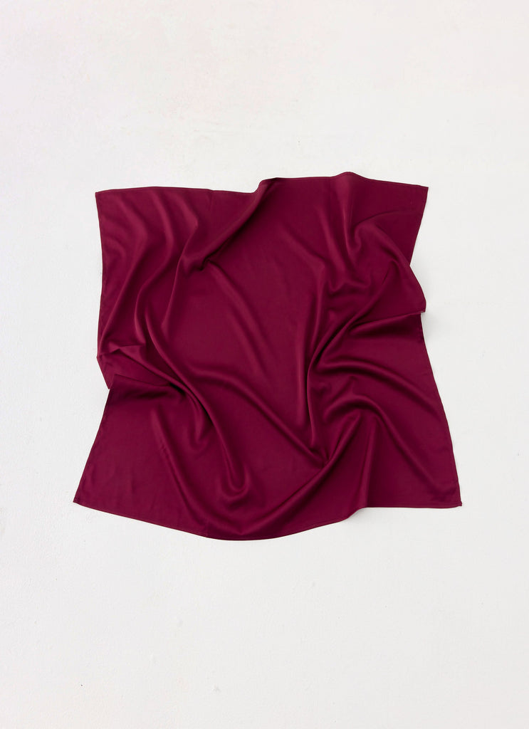 Island Muse Scarf - Plum