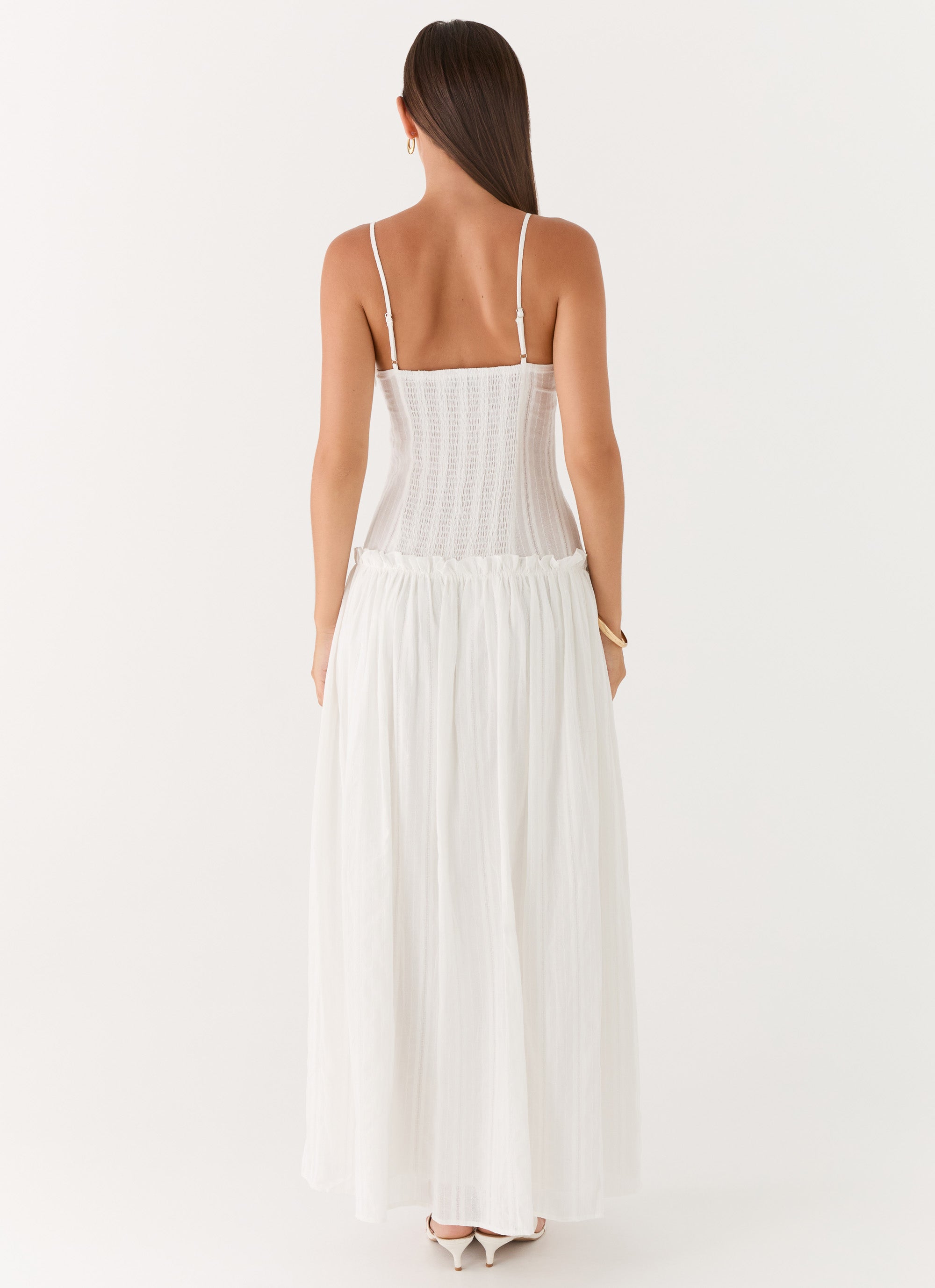 Jacinda Drop Waist Maxi Dress