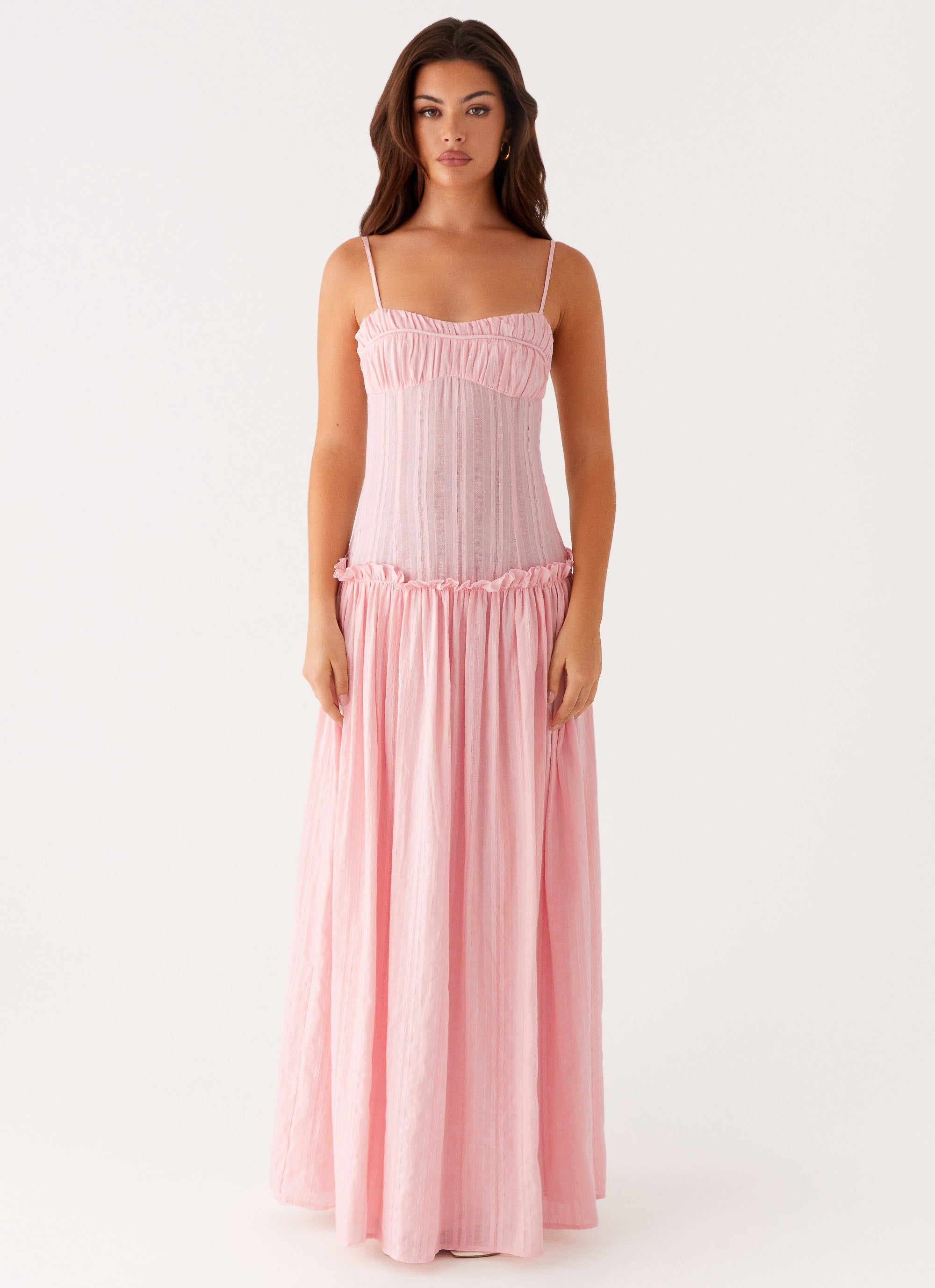 Jacinda Drop Waist Maxi Dress