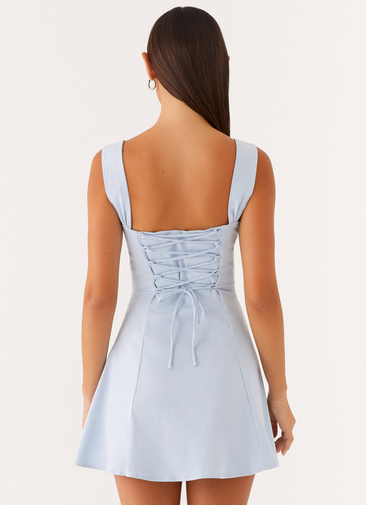 jamaya tie mini dress Jamaya Tie Mini Dress