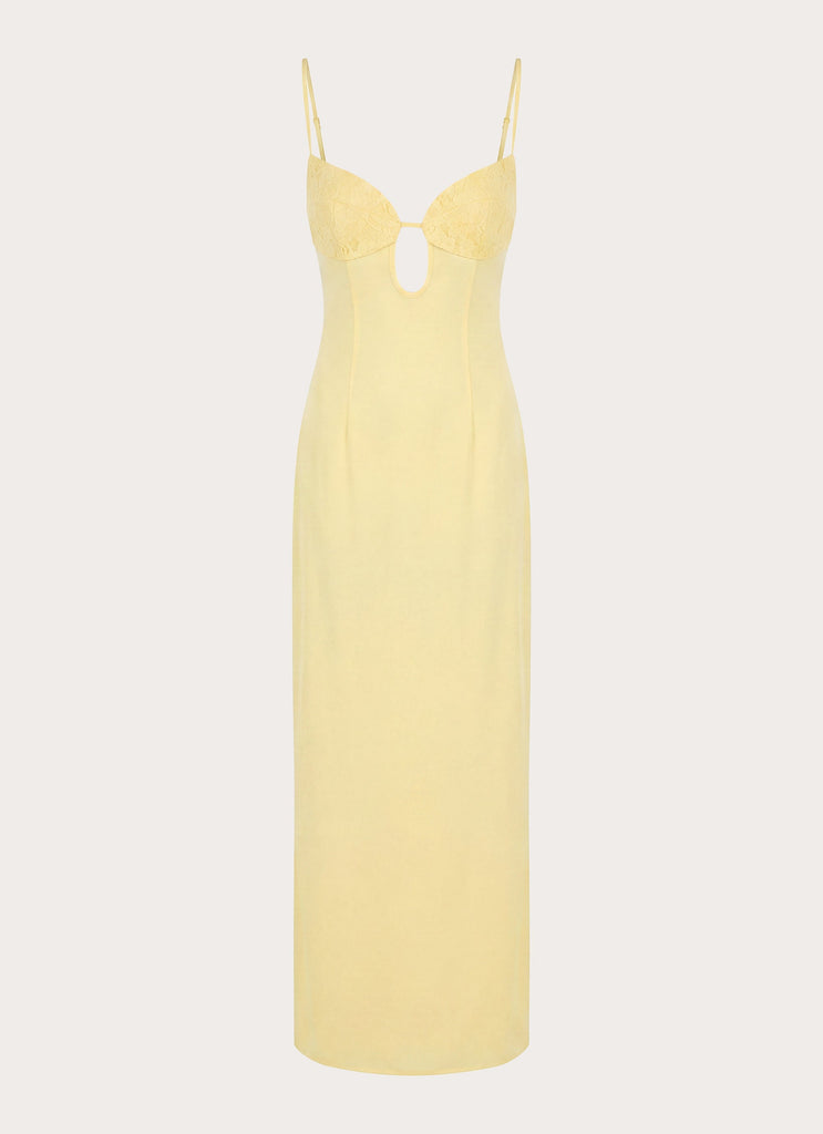 Joan Maxi Dress - Yellow
