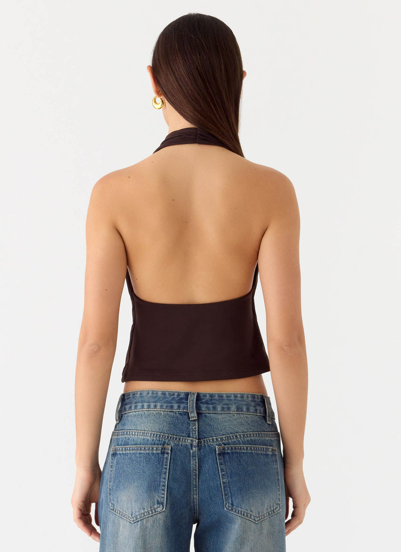 Jonna Top - Chocolate