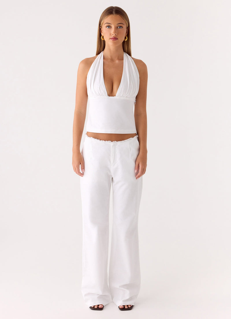 Josephina Pant - White