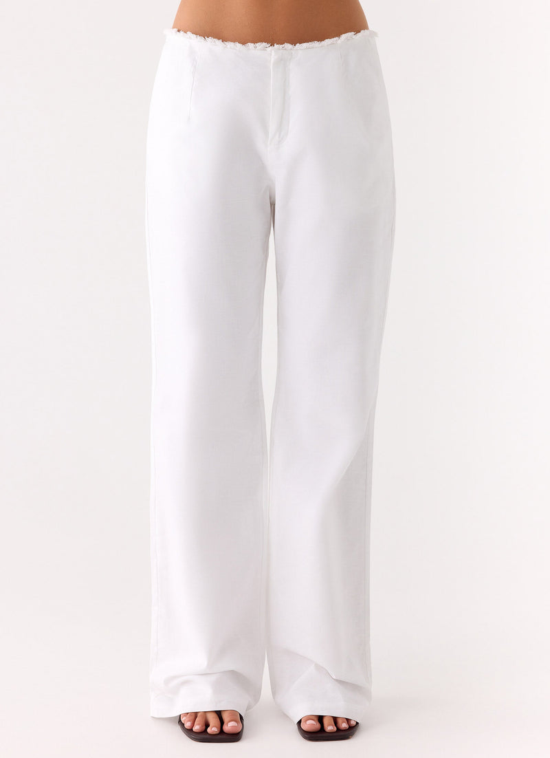 Josephina Pant - White
