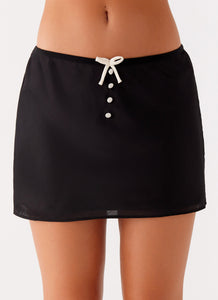 Justice Mini Skirt - Black