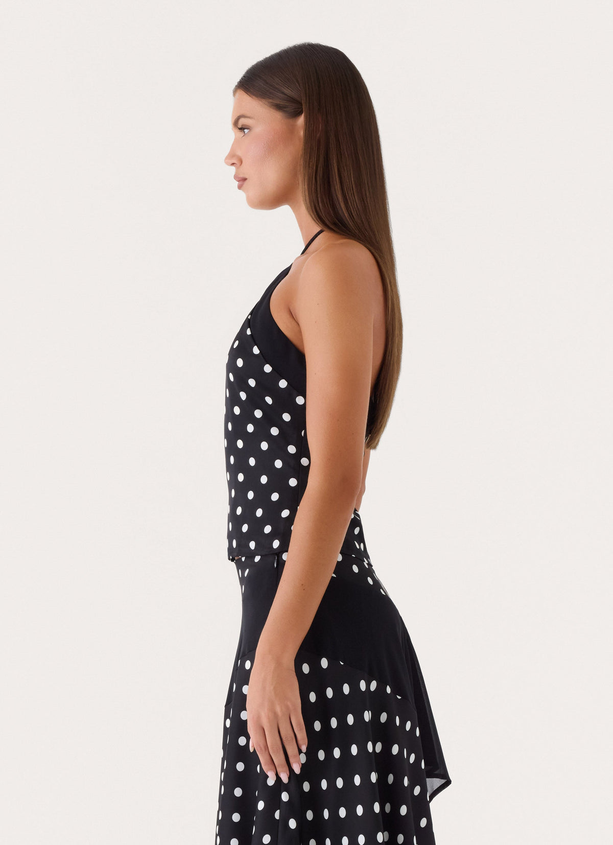 Klose Top - Black Polka Dot
