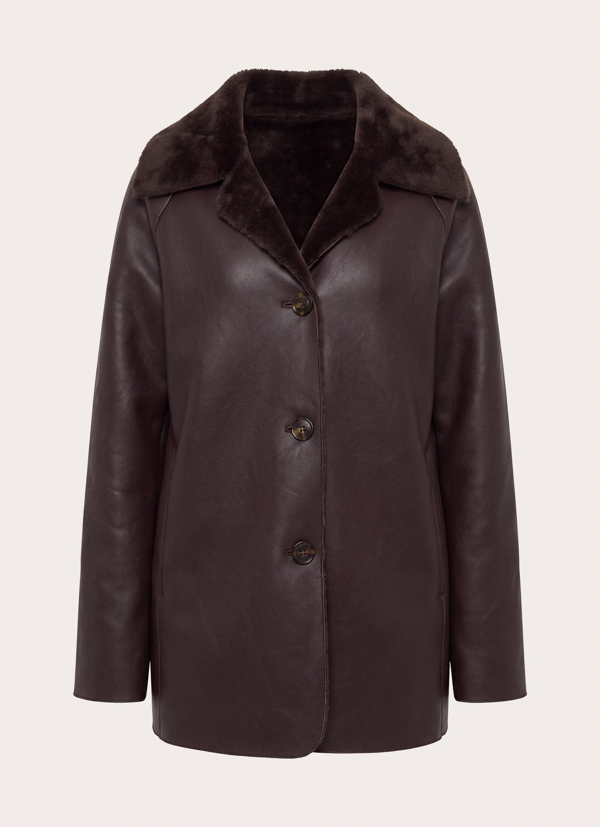 Kaelyn Reversible Jacket - Dark Chocolate
