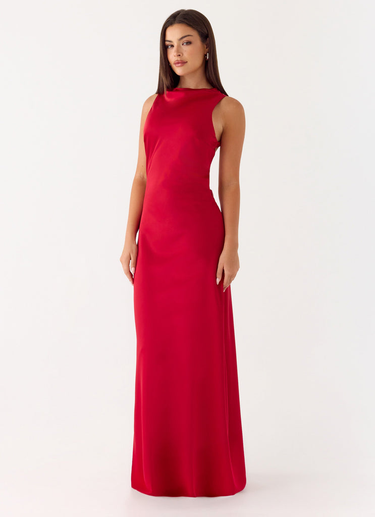 Kaiden Maxi Dress - Red