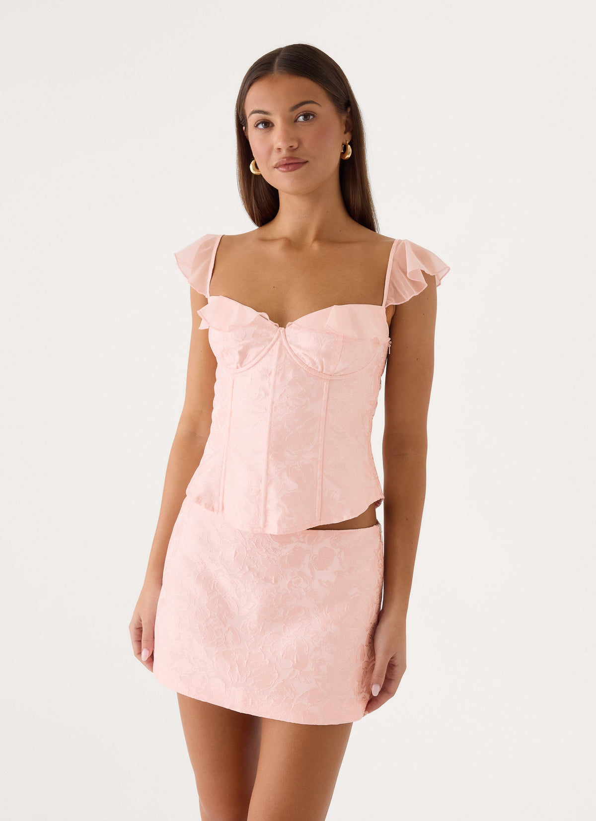 Kamri Mini Skirt - Marshmallow Pink