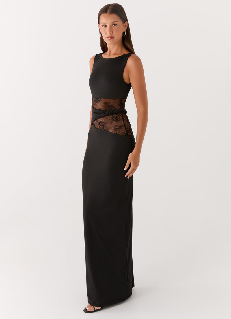 Karma Maxi Dress - Black
