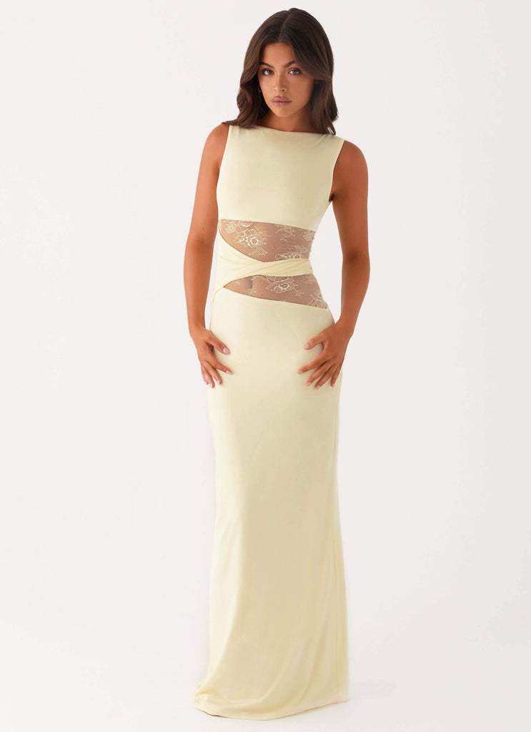 Karma Maxi Dress - Yellow