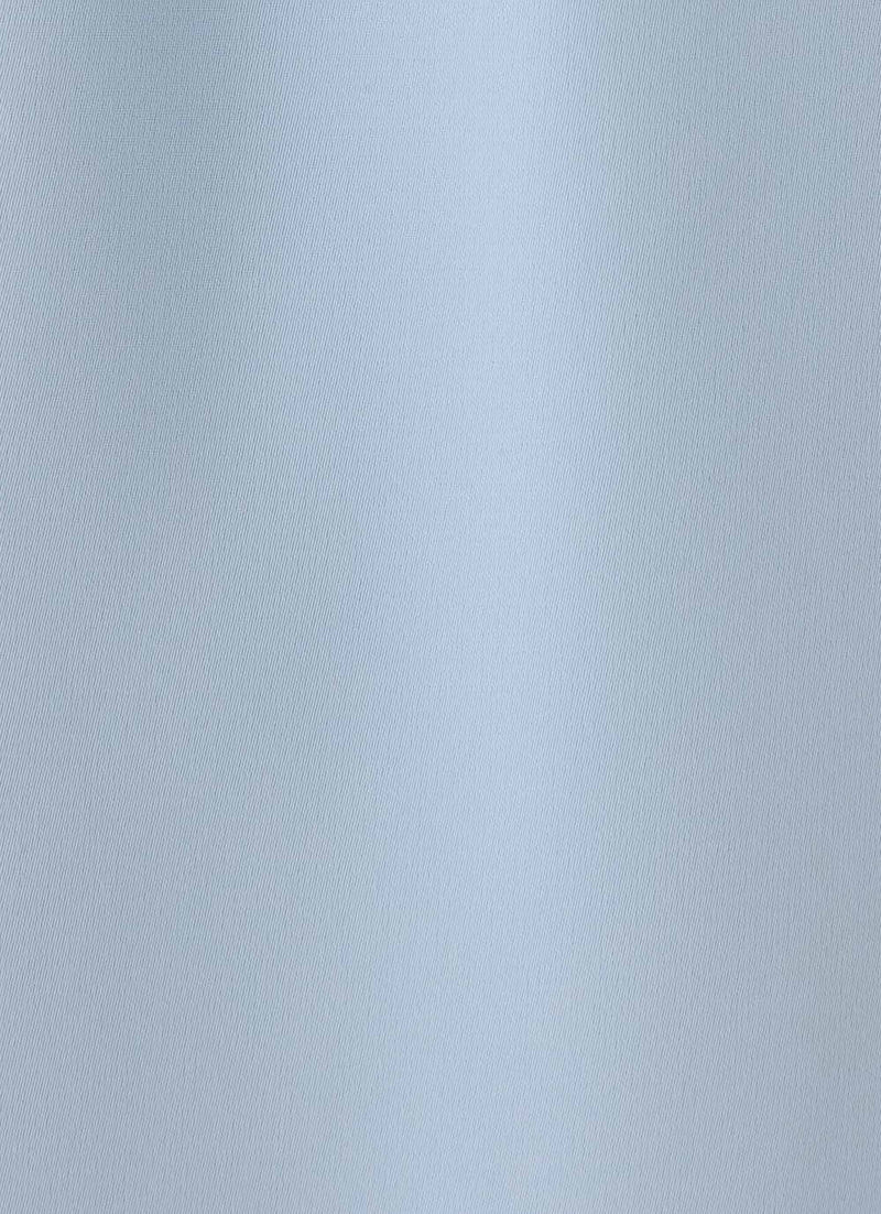 Keira Satin Mini Dress - Blue