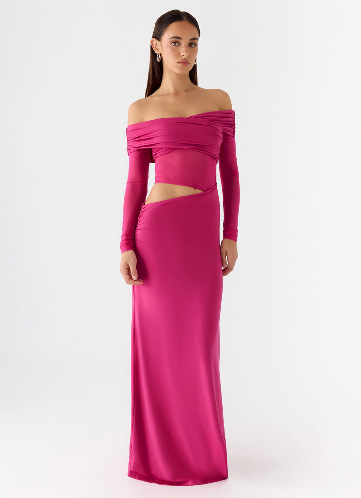 Kerli Maxi Dress - Fuchsia