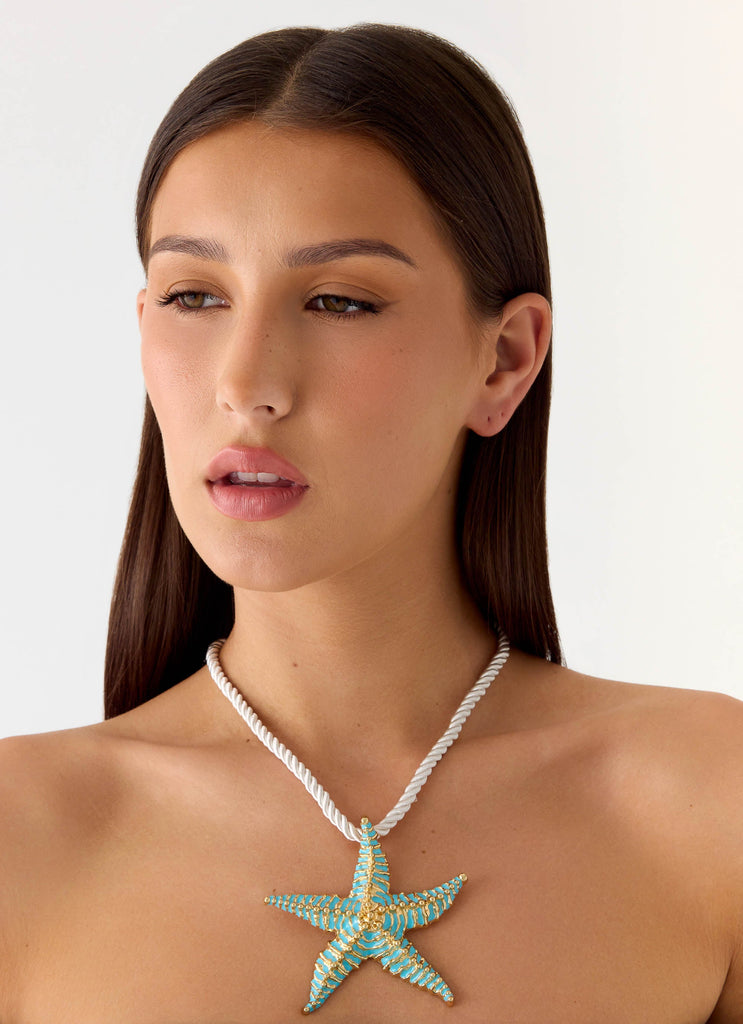 Starlust Necklace - Blue