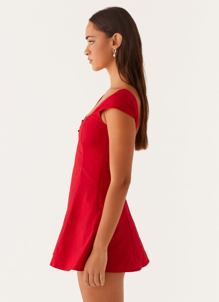 Kinley Mini Dress - Red