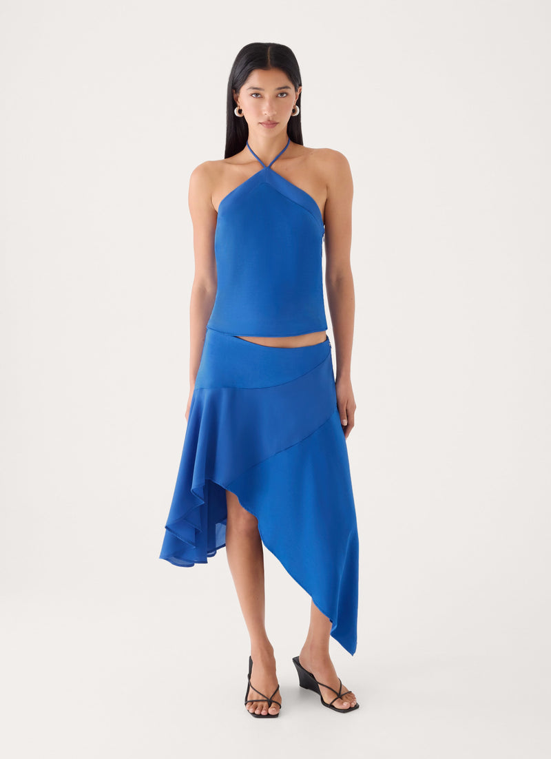 Klose Midi Skirt - Royal Blue