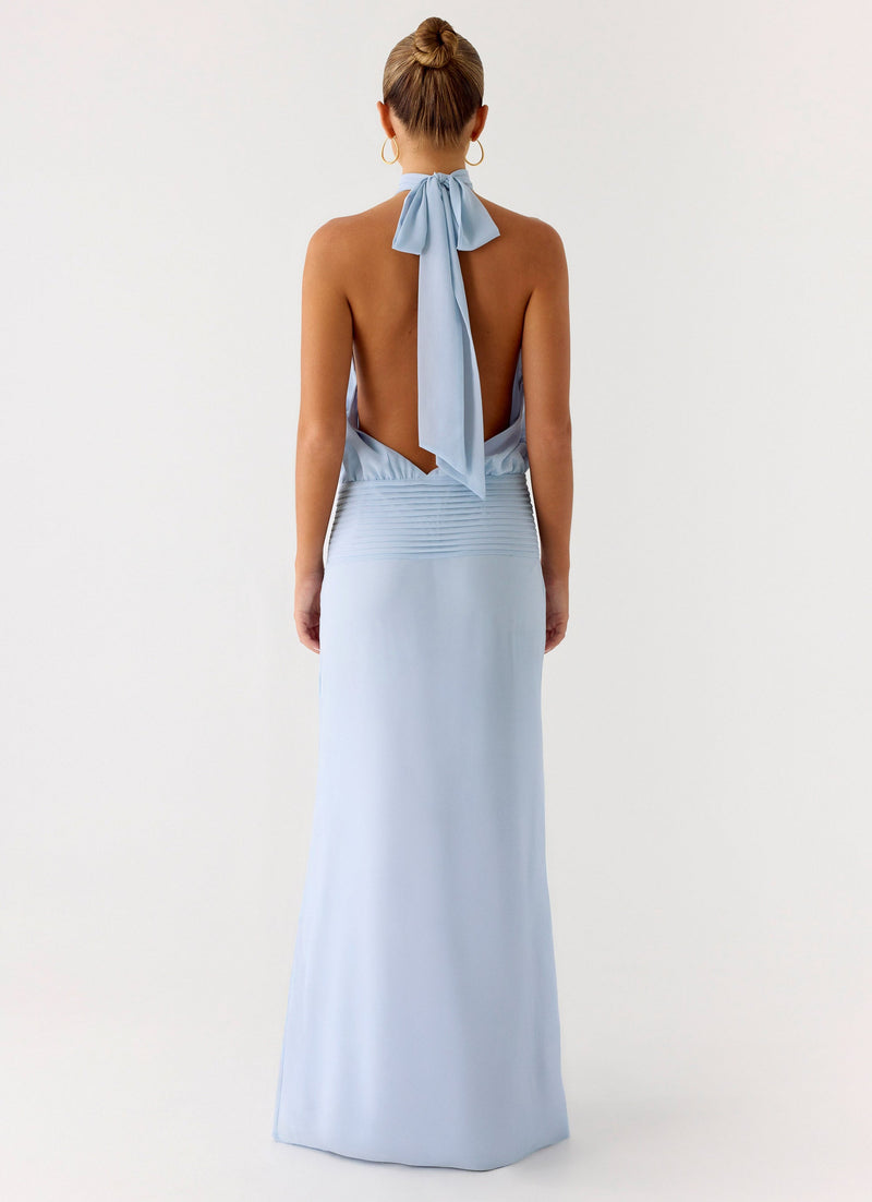 Lalia Maxi Dress - Pale Blue