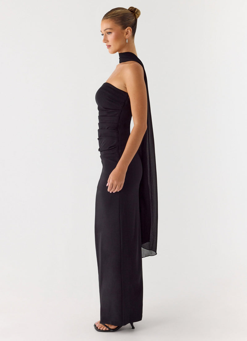 Libra Maxi Dress - Black