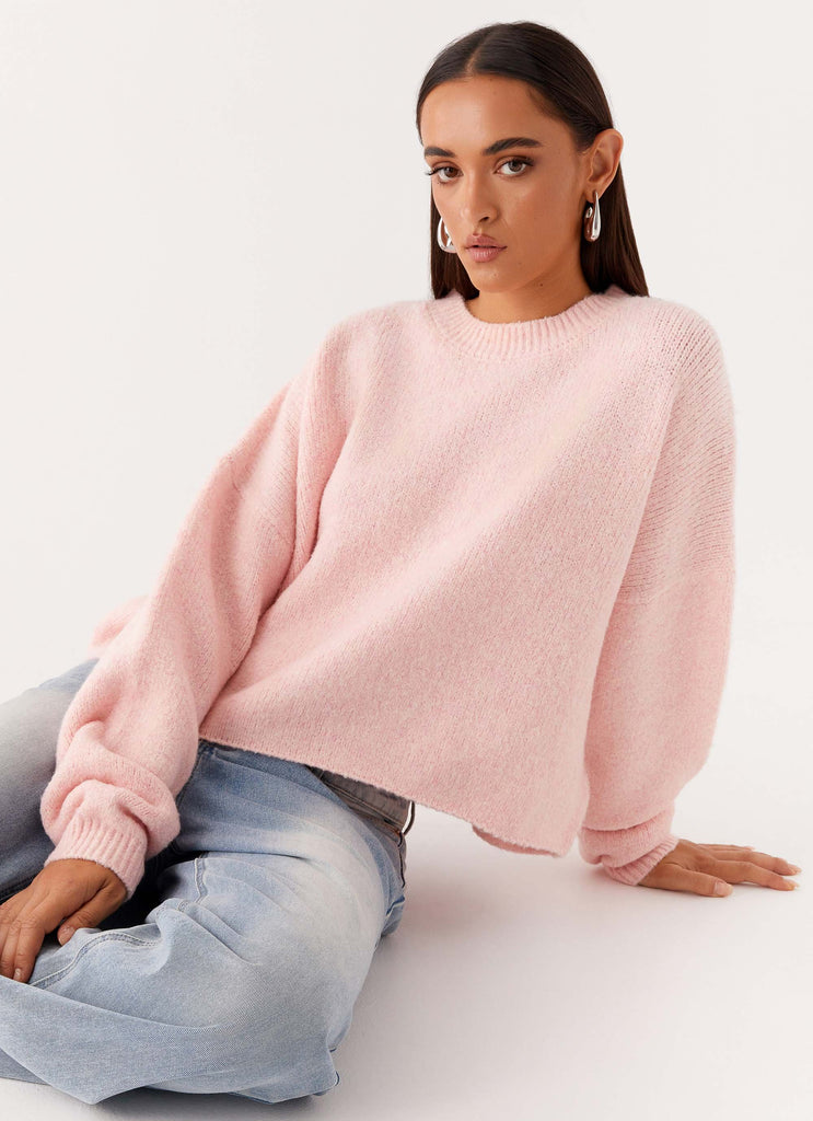 Lilah Knit Jumper - Pink